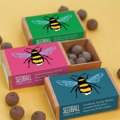 Seedballs Bee Matchboxes -Ever Bloom Gardens pl2000048431 card5 lg