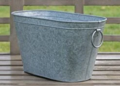 Galvanised Metal Trough -Ever Bloom Gardens pr2000026345 card2 lg