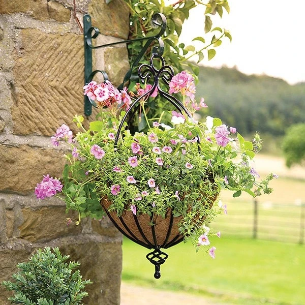 Spanish Style Hanging Basket 4 Spanish Style Hanging Basket - Image 2