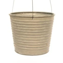Hanging Aged Ribbed Planter 16 Hanging Aged Ribbed Planter -Ever Bloom Gardens pr2000031414 card7 lg