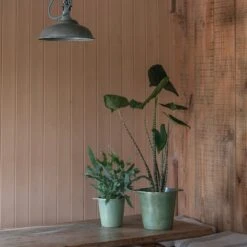 Cast Aluminium Pot Cover With Verdigris Patina -Ever Bloom Gardens pr2000031480 card7 lg