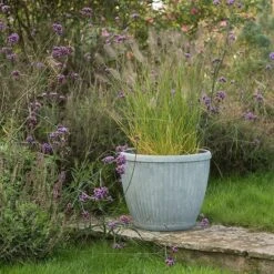 Zinc Dolly Pot 14 Zinc Dolly Pot -Ever Bloom Gardens pr2000031492 card6 lg