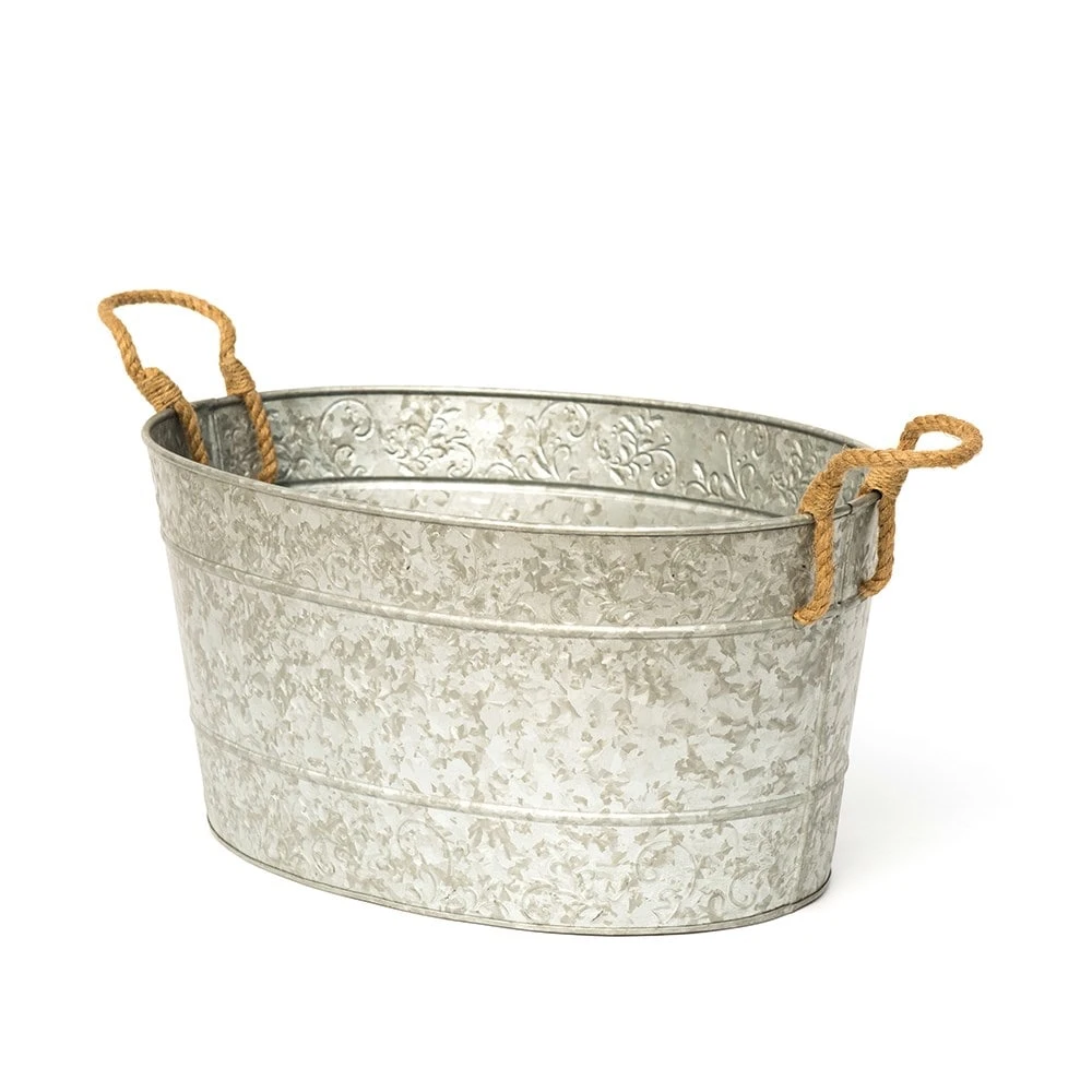 Galvanised Trough For Plants Or Drinks 7 Galvanised Trough For Plants Or Drinks - Image 5