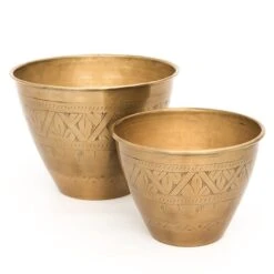 Solid Etched Brass Pot Cover -Ever Bloom Gardens pr2000031507 card9 lg