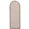 Framed Willow Lattice Trellis Panel Curved Top 1.2m -Ever Bloom Gardens pr2000031650