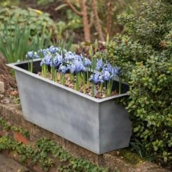 Plant Trough - Aged Zinc 15 Plant Trough - Aged Zinc -Ever Bloom Gardens pr2000033930 card6 lg