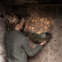 Hanging Wreath Basket -Ever Bloom Gardens pr2000033995 card4 lg