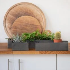 Zinc Wall Planters - Set Of 3 7 Zinc Wall Planters - Set Of 3 -Ever Bloom Gardens pr2000034019 card3 lg