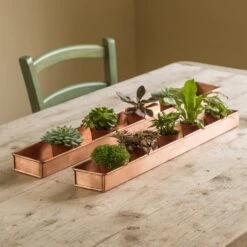 Brushed Copper Tray -Ever Bloom Gardens pr2000034036 card6 lg