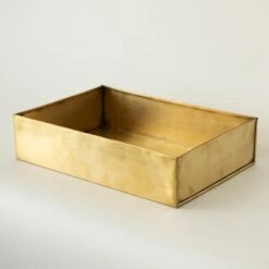 Brushed Brass Seed Tray 13 Brushed Brass Seed Tray -Ever Bloom Gardens pr2000034043 card3 lg