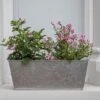 Galvanised Window Trough -Ever Bloom Gardens pr2000035781