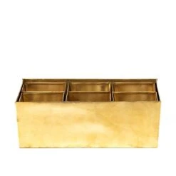 Brass Tray With 6 Brass Grow Pods -Ever Bloom Gardens pr2000037485 card5 lg