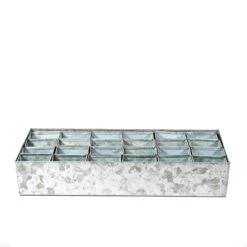 Galvanised Tray With 24 Grow Pods -Ever Bloom Gardens pr2000037488 card6 lg