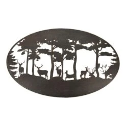 Deer Wall Art - Oval