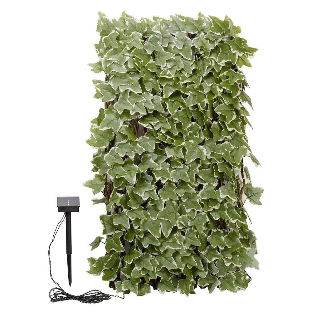 LED Solar In-lit Ivy Trellis 4 LED Solar In-lit Ivy Trellis - Image 2