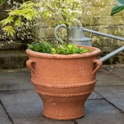 Thrapsano Terracotta Pot -Ever Bloom Gardens pr2000042800 card3 lg