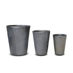 Glazed Terracotta Long Tom Pot - Matt Charcoal -Ever Bloom Gardens pr2000046307 card5 lg