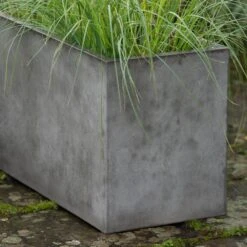 Rectangular Terrace Planter - Weathered Cement -Ever Bloom Gardens pr2000048710 card5 lg