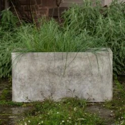 Rectangular Terrace Planter - Weathered Cream -Ever Bloom Gardens pr2000048714 card3 lg
