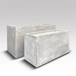 Rectangular Terrace Planter - Weathered Cream -Ever Bloom Gardens pr2000048714 card4 lg