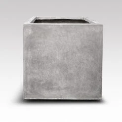 Square Terrace Planter - Weathered Cream -Ever Bloom Gardens pr2000048723 card4 lg